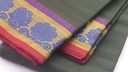 Hand woven cotton saree